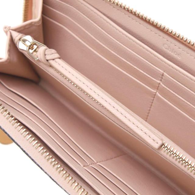 クロエ Chloe ラウンドファスナー 長財布 小銭入れ付き レディース ALPHABET アルファベット_6