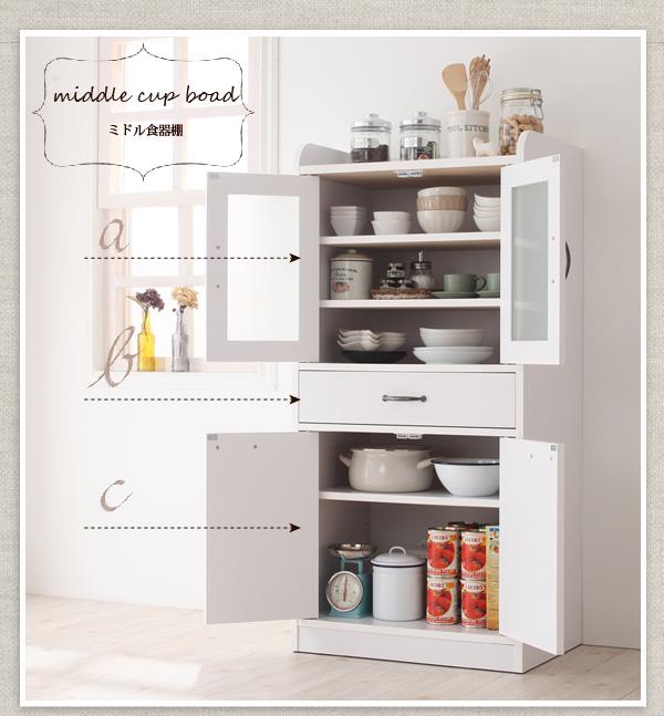 食器棚 ミドルサイズ ミニキッチン収納シリーズ Amitie アミティエ 激安セール アウトレット価格 人気ランキングの通販はau Pay マーケット ラベンダーハウス