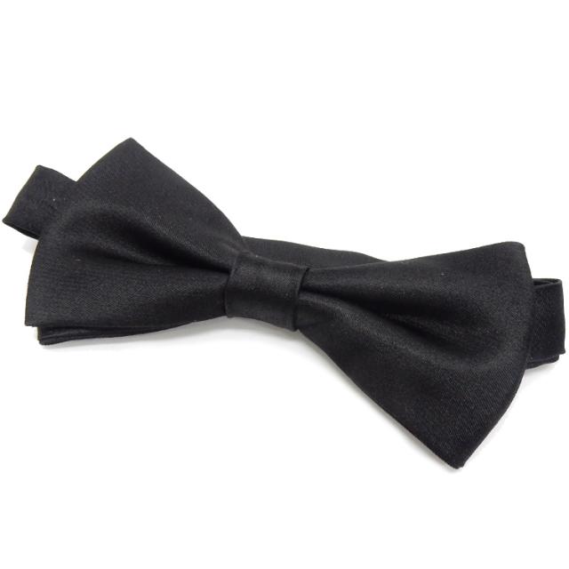 蝶ネクタイ 黒 無地 ６ 12cm 中 蝶タイ ボータイ メール便可 Cyの通販はau Pay マーケット 背広屋石k