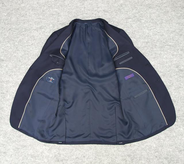 秋冬物ジャケット [Ermenegildo Zegna]ゼニア生地 TROFEO使用 紺ブレ