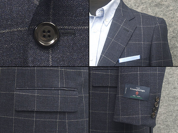 秋冬物ジャケット [Ermenegildo Zegna]ゼニア生地 TROFEO-cashmere使用