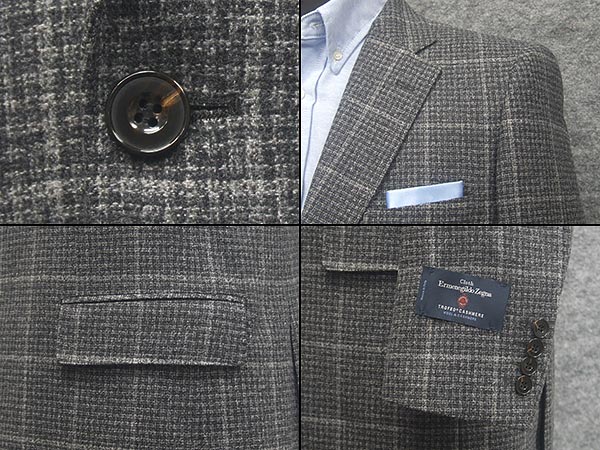 秋冬物ジャケット [Ermenegildo Zegna]ゼニア生地 TROFEO-cashmere使用
