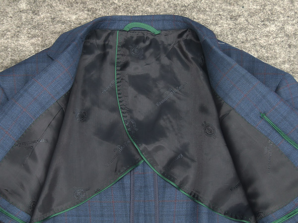 春夏物 スタイリッシュ2釦ジャケット [Ermenegildo Zegna] TRAVELLER