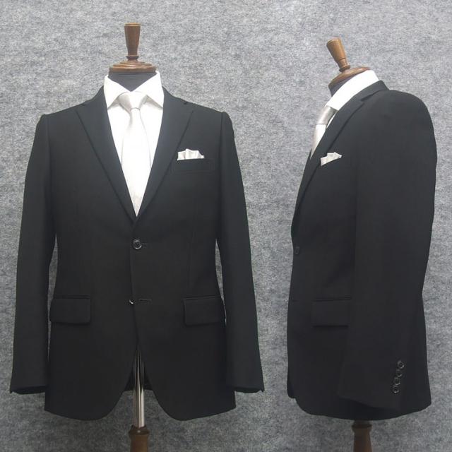 礼服　スタイリッシュフォーマル　通年　シングル２釦　ノータック　[Y体][A体][AB体][BB体]　GA1907