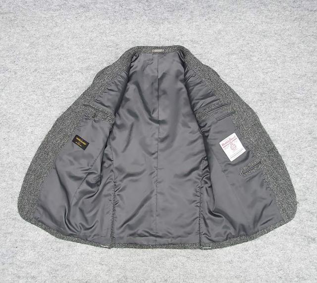 英国生地 [Harris Tweed]ハリスツイード ベーシックジャケット [AB体