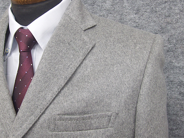 秋冬物 日本製 ロロピアーナ カシミヤ100 シングルチェスターコート スタイリッシュタイプ 薄グレー メンズ Lo Coat38の通販はau Pay マーケット 背広屋石k