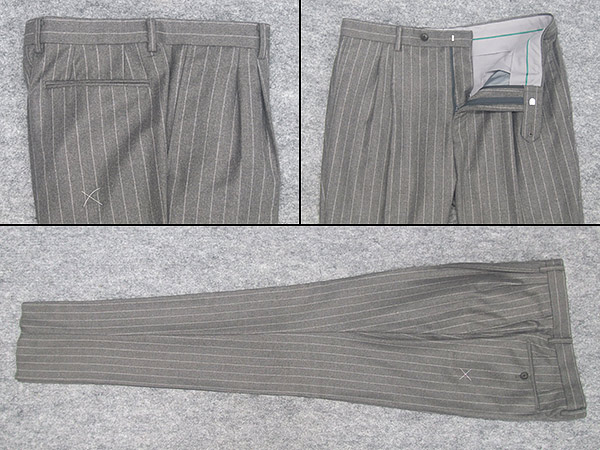 MARZOTTO]クラシコテーパードスーツ 2タックパンツ スタイリッシュ段