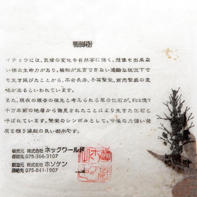 西陣織　受注生産　フォーマルネクタイ　プラチナラメ糸　黒　銀杏/柄ストライプ　シルク100％　礼装　日本縫製　NJ-P03-BK_7