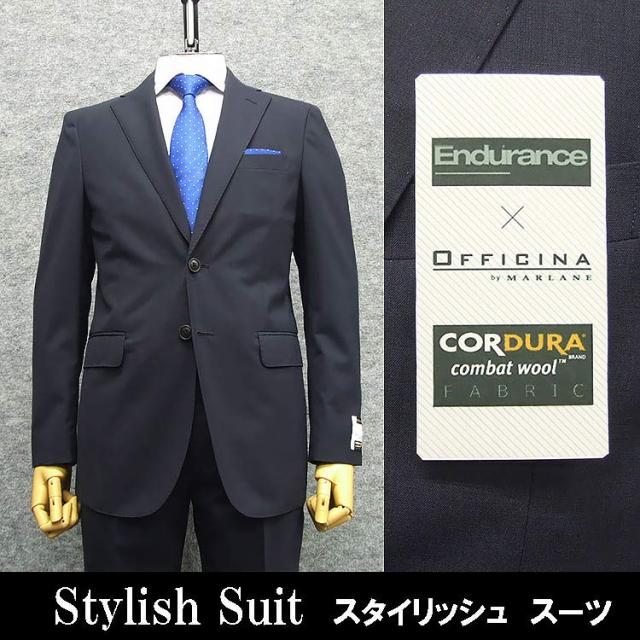 夏物 濃紺/無地 スタイリッシュスーツ ウオッシャブル メンズ シングルスーツ RG-set150B