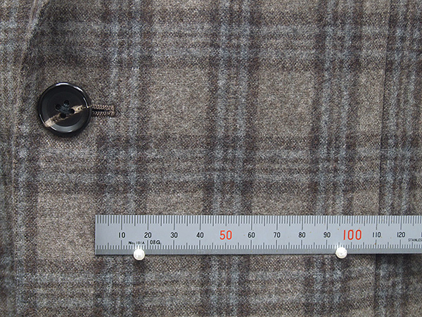 秋冬物ジャケット [SCABAL] スキャバル フランネル生地 ベーシック2釦