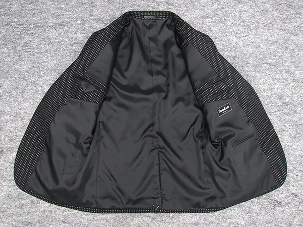 ◎アダルトジャケット☆厳選素材☆秋冬物 ツイード 黒系/格子