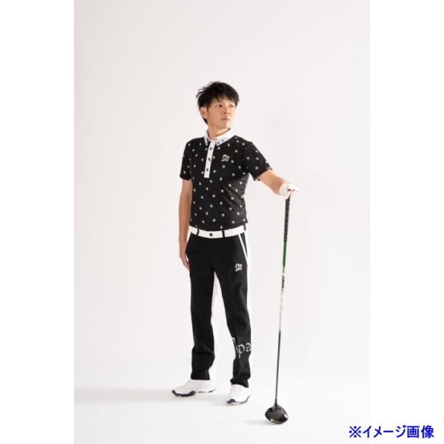 SSparkler（スパークラー） ゴルフパンツ メンズ◆ブラック＆ホワイト◆前後切替　ゴルフウェア　送料無料　SPK-02BW_2