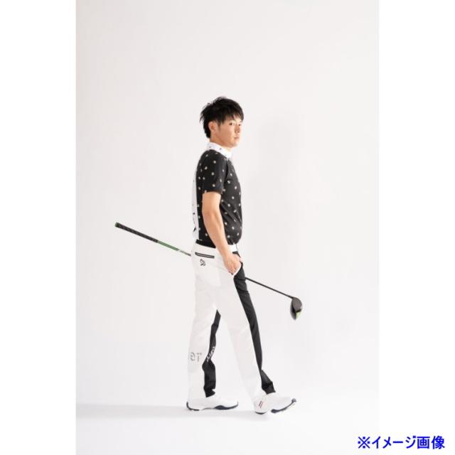 SSparkler（スパークラー） ゴルフパンツ メンズ◆ブラック＆ホワイト◆前後切替　ゴルフウェア　送料無料　SPK-02BW_4
