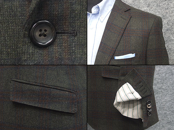 秋冬物スタイリッシュ2釦ジャケット [Ermenegildo Zegna] TOROFIO