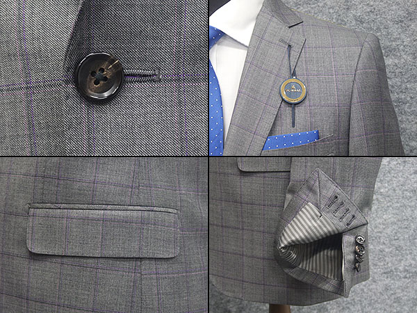 通年〜春夏物 [Scabal] スキャバル Super140sオーダー生地使用