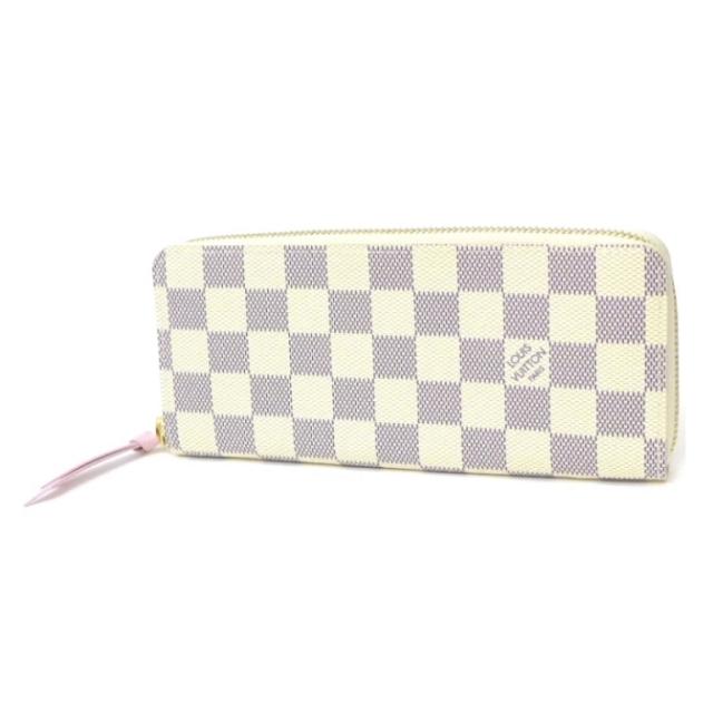 【新品】ﾙｲ･ｳﾞｨﾄﾝ LOUISVUITTON 長財布 ﾎﾟﾙﾄﾌｫｲﾕ･ｸﾚﾏﾝｽ N61264 ｱｽﾞｰﾙ ﾛｰｽﾞﾊﾞﾚﾘｰﾇ(39666)(39666)