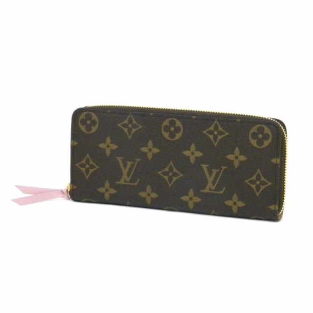 【新品】ﾙｲ･ｳﾞｨﾄﾝ LOUISVUITTON 長財布 ﾎﾟﾙﾄﾌｫｲﾕ･ｸﾚﾏﾝｽ ｻｲﾌ M61298 ﾓﾉｸﾞﾗﾑ ﾛｰｽﾞﾊﾞﾚﾘｰﾇ(40165)