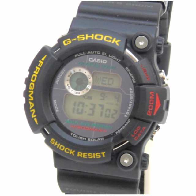 ｶｼｵ Casio ﾒﾝｽﾞｳｫｯﾁ 腕時計 G Shock Frogman Gw 0z 1jf 黒 中古 の通販はau Pay マーケット 堀田商事質店