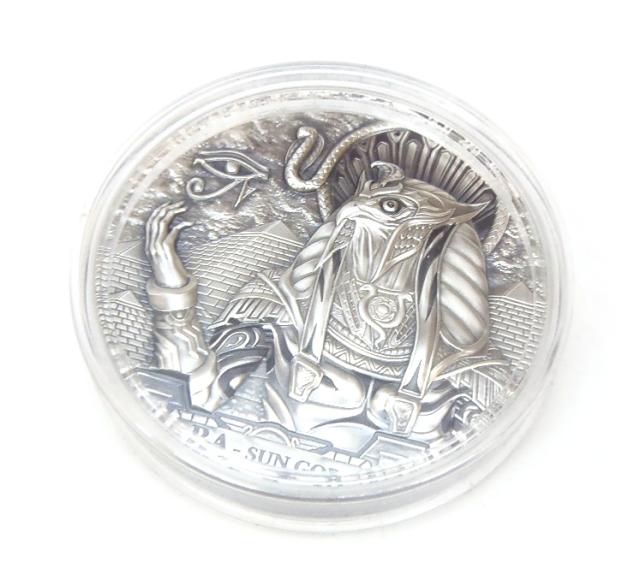 クック諸島 純銀コイン ドル銀貨 18年 3oz 太陽神ラー の通販はau Pay マーケット 堀田商事質店