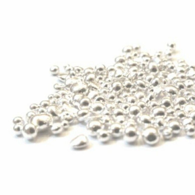 純銀笹吹き ｻｻﾌﾞｷ ささぶき 粒銀 銀の粒 SV1000 ｲﾝｺﾞｯﾄの素 さざれ