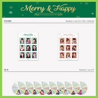 おまけ付き Twice Merry Happy The 1st Album Repackage バージョンランダム Merry Happy おまけ 生写真 トレカ 1 の通販はau Pay マーケット 韓love