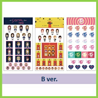 おまけ付き K Pop 韓流 ゆうメール発送 Twice シール 3枚セット バージョン選択 トゥワイス ステッカー おまけ トレカ の通販はau Pay マーケット 韓love