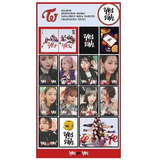 TWICE トレカ ステッカー くじ トゥワイス