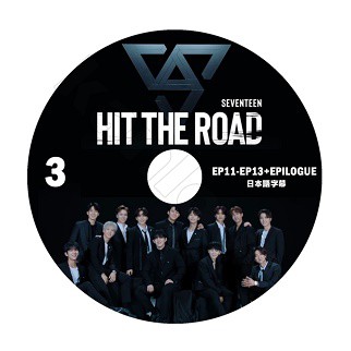 SEVENTEEN Hit THE ROAD☆3種セット #1?#3 日本語字幕あり