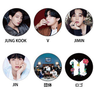 BTS グッズ☆片面ミラー（メンバー選択）防弾少年団 バンタンGOODS