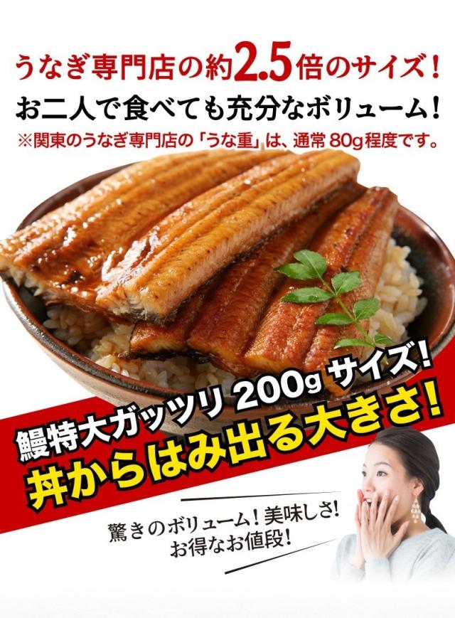 ギフト お歳暮 うなぎ グルメ 食べ物 蒲焼き 国産 鹿児島産 特大蒲焼き3本セット 約0g 3 ギフトbox特典付き 送料無料 クールの通販はau Pay マーケット くいしんぼうグルメ便