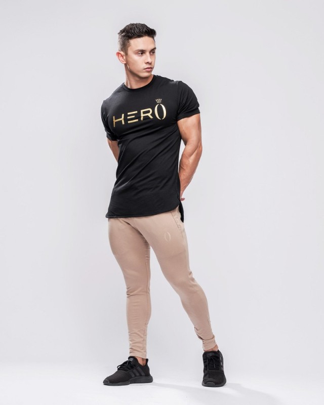 ヘラヒーロー HERA x HERO プリモ T シャツ T-SHIRT 半袖 Tシャツ メンズ ジムウェア スポーツウェア 重ね 大きいサイズ 黒  スポーティの通販はau PAY マーケット - s.s shop