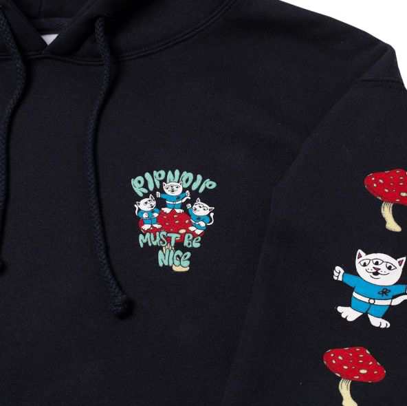 リップンディップ RIPNDIP Alien Nerm Hoodie ネイビー パーカー プルオーバー スウェット トレーナー フード付き かわいい  ネコ キャッの通販はau PAY マーケット - WILLS | au PAY マーケット－通販サイト