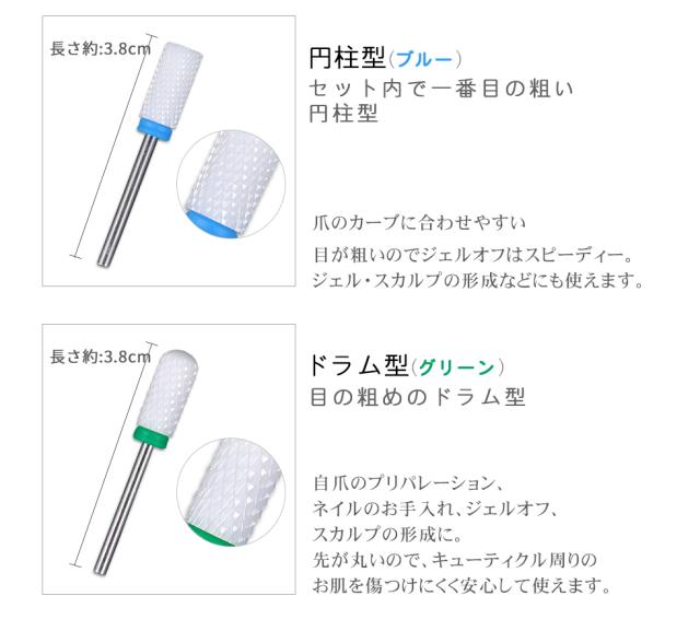 バッファー 爪やすり セラミックビット 7種セット ネイルマシーン 電動ファイル 送料無料 ネイルファイル ネイルオフの通販はau Pay マーケット タカラネイル バッファー 爪やすり セラミックビット 7種セット ネイルマシーン 電動ファイル 送料無料 ネイルファイル ネイルオフの通販はau Pay マーケット タカラネイル