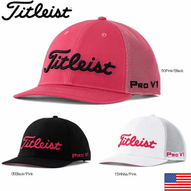 titleist mesh snapback