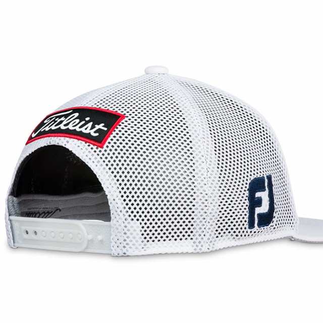 titleist trucker hat flat bill