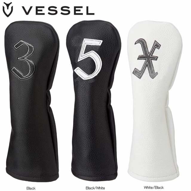 VESSEL Genuine Leather Head Cover HC3117 ベゼル 天然皮革 UT用 ヘッドカバー  ユーティリティー用の通販はau PAY マーケット - ティーオリーヴ芦屋店 | au PAY マーケット－通販サイト