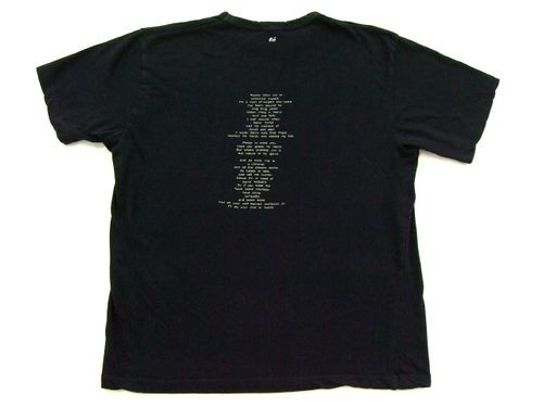 Tete Homme テキストメッセージtシャツ Black Text Message T Shirt テットオム 中古 の通販はau Pay マーケット Jimu