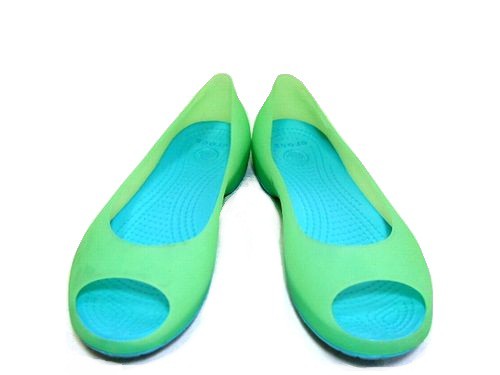 emerald green crocs