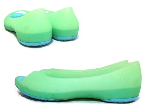 emerald green crocs