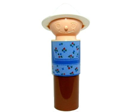 Vintage 昭和レトロ山形銀行こけし貯金箱 (Piggy Classic Kokeshi