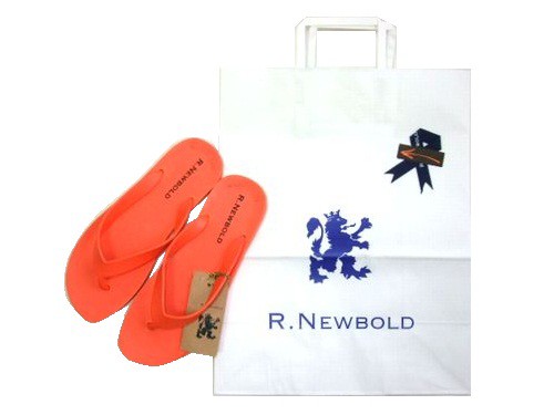 新品同様 Paul Smith R.NEWBOLD ポールスミスアール ニューボールド「M」オレンジビーチサンダル (靴) 047016【中古】｜au  PAY マーケット