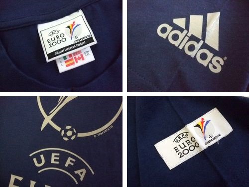 廃盤 Vintage Adidas Uefa Euro 00 T Shirt ヴィンテージアディダス 限定uefaユーロ00 イタリアポイントｔシャツ 中古 の通販はau Pay マーケット Jimu