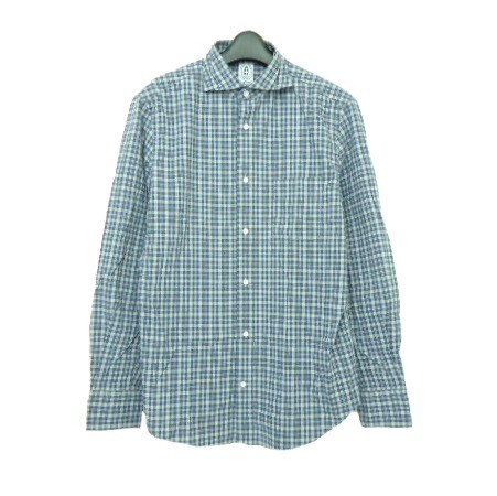 Antonio Laverda Slim Fit L ギンガムチェックシャツ Gingham Check Shirt アントニオラベルダ ラヴェルダ ブラウス 中古 の通販はau Pay マーケット Jimu