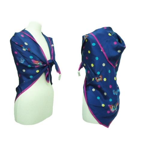 Hanae Mori Butterfly Pattern Silk Scarf ハナエモリ バタフライシルクスカーフ 森英恵 中古 の通販はau Pay マーケット Jimu