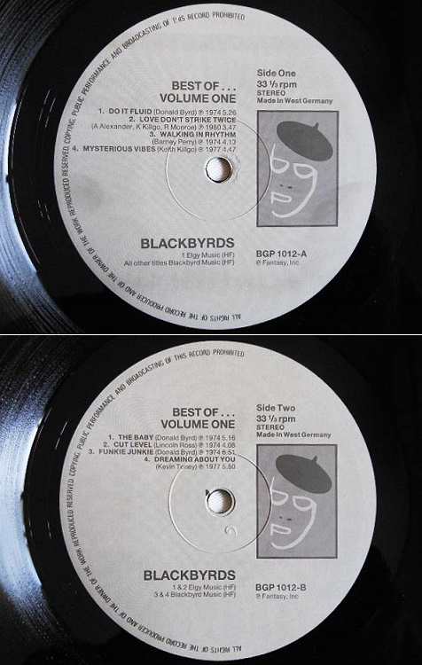 BLACKBYRDS/THE BEST OF BLACKBYRS VOL.1\u00262 - 洋楽