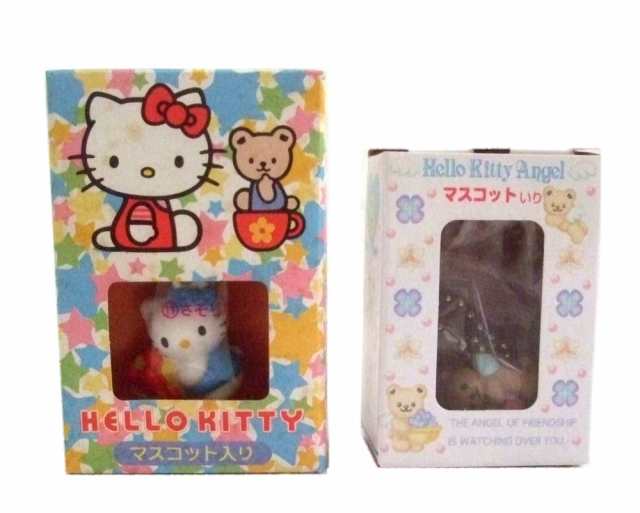 新品同様 廃盤 HELLO KITTY ハローキティ 限定 チャームマスコット