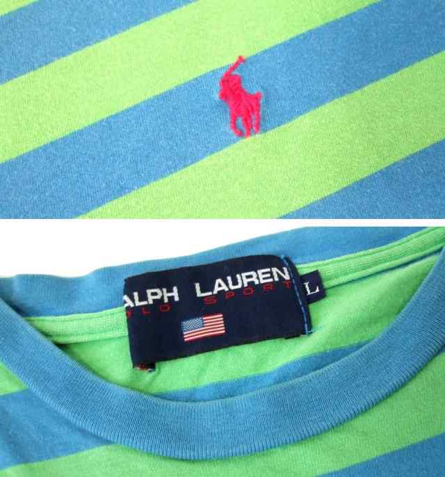 RALPH LAUREN POLO SPORT ラルフローレン ポロスポーツ「L」ボーダー