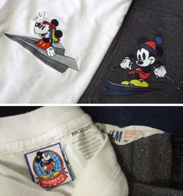 Disney H M ディズニー エイチアンドエム 130 ミッキーマウスtシャツ スエットパンツセット キッズ 子供 ボーイズ 084040 中古 の通販はau Pay マーケット Jimu