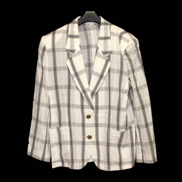 LITA MARINO 80's vintage check jacket「9」リタ マリノ 80's