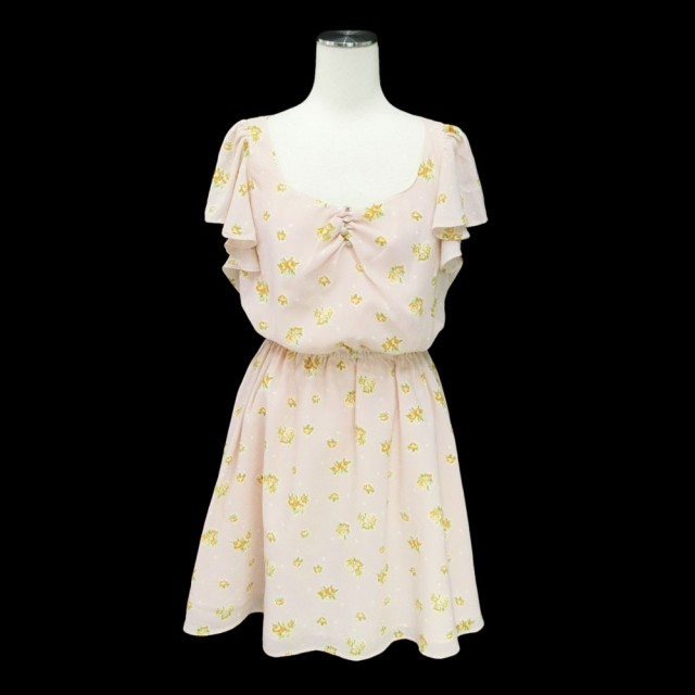 Smacky Glam Floral retro dress「2」スマッキーグラム 花柄 レトロ